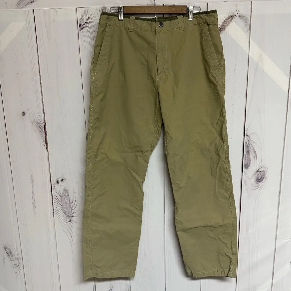 The North Face Men’s Pants 36‎ Khaki/Olive Stretch Canvas EUC